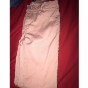 Amaranth (pink) skinny jeans. Size 5.